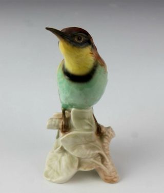 Signed Goebel Germany Bee Eater CV82 1967 Hand Painted Porcelain Bird Figurine 6