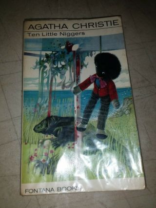Agatha Christie Ten Little Niggers Collectable Book Vintage Antique
