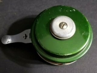 Vintage Shakespeare No 1821 Automatic Fly Fishing Reel Model Ge W/ Line.