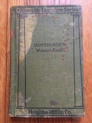 Antique,  Collectible Book,  " Hawthorne 
