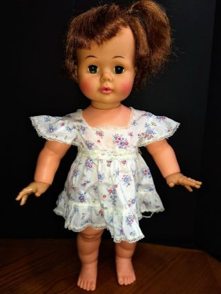 Vintage 1960’s Ideal Kissy 22” Baby Doll Kisses