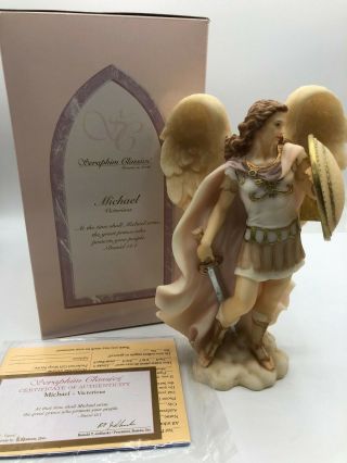 1998 Roman Inc.  Seraphim Classic Michael Victorious 78191 Angel collectible 2