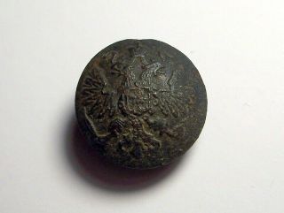 Ww1 Russia Antique Military Russian Imperial Army Button - Relic - C.  22,  4 Mm