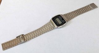 Vintage Digital LCD Lorus Y799 - 4310 Alarm Chronograph Gents Watch Spares/Repairs 4