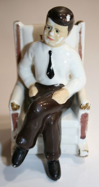JFK SALT AND PEPPER SHAKERS ROCKING CHAIR 1962 2