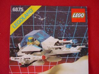 Lego Space Futuron 6875 Hovercraft - Complete Vintage Set 1988 See My Items