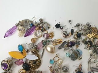 Antique or Vintage Mixed Costume Earrings Jewellery Jewelry Joblot 2