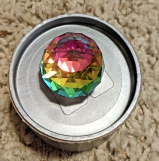 Swarovski Crystal Rainbow 40mm Round Paperweight 7404 040 087