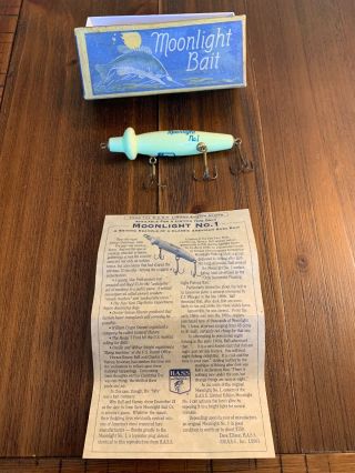 2001 B.  A.  S.  S.  Moonlight Bait Co.  Moonlight No.  1 Lure Limited Edition