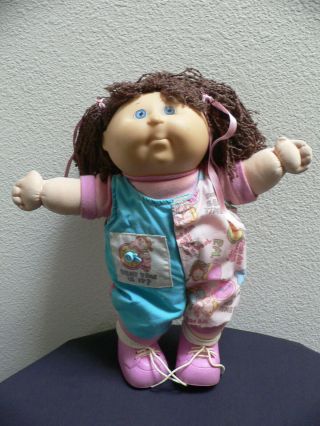 Vintage Cabbage Patch Doll First Edition " What Time Is It "