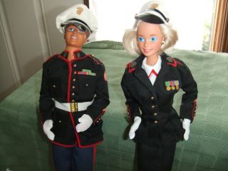 Vintage Mattel 1991 Barbie & Ken Stars 