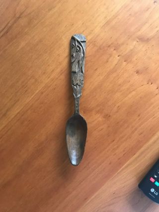 Black Forest Carved Wooden Spoon