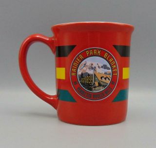 Rainier National Park Blanket Pendleton Woolen Mills Coffee Mug 18 Oz Large