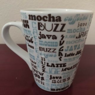 Jonathan Adler For Barnes And Noble Mug Java Mocha Buzz Brew Caffeine Latte