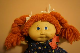 Vintage 1983 Cabbage Patch Kid doll with red hair 2