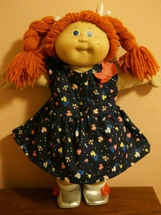 Vintage 1983 Cabbage Patch Kid doll with red hair 3