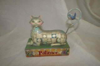 2006 Retired Jim Shore Patience Cat Kitty Figurine Heartwood Creek