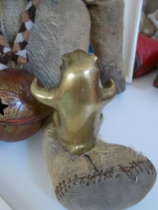 Very Old/Antique Solid Brass Bear - Lovely Display Piece FINAL SILLY 3