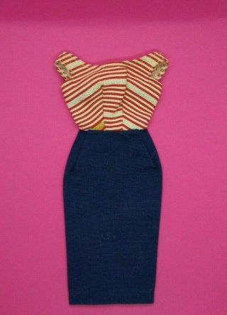 Vintage Barbie Cruise Stripes 918 - Dress