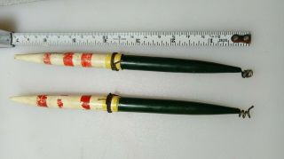 Antique Bobbers From 1940 - 1950,  Collectible,  7 Inches Long
