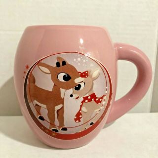 Island Misfit Toys Mug Cup Christmas Rudolph The Red Nosed Reindeer Clarice Pink