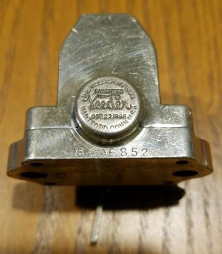 Antique Veeder Manufacturing Co.  4 Digit Mechanical Counter 5