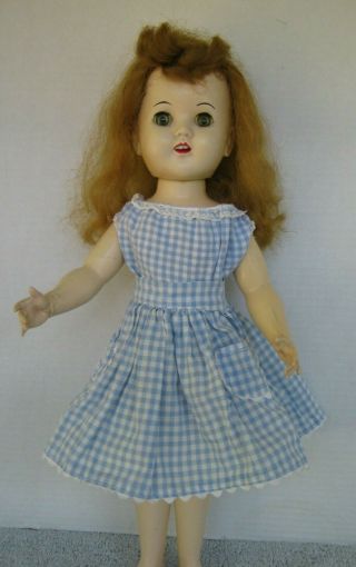 Vintage Hard Plastic Doll 1955 Doll Bodies,  Inc.  Mary Lu Walker