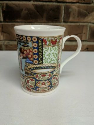 Crown Trent Fine Bone China Coffee Mug Darjeeling Design Made In England