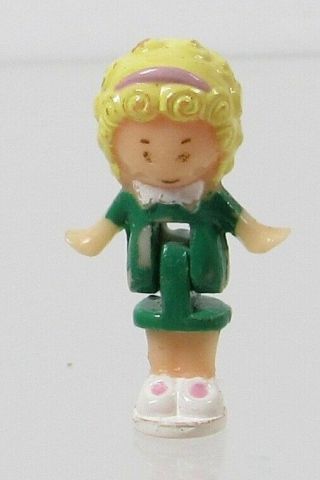 1989 Vintage Polly Pocket Doll Lucy Locket Carry 