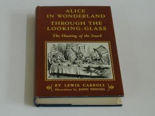 Alice In Wonderland Lewis Carroll The Modern Library Vintage Hardcover Book Hb