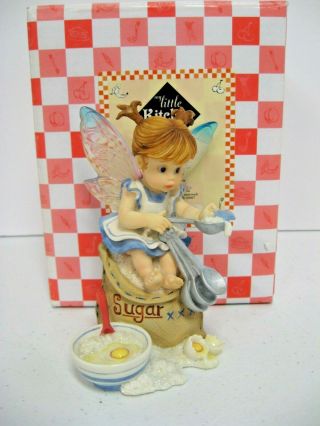My Little Kitchen Fairies " Sugar Fairie " Fairy Figurine 2006 Enesco 4005701