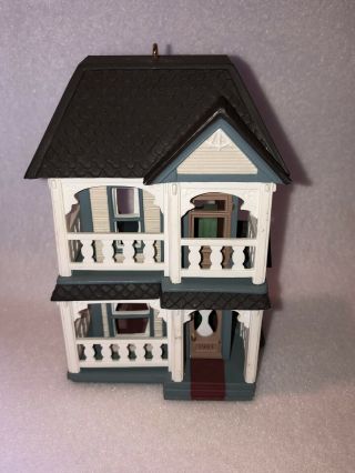 1993 Hallmark Nostalgic Houses And Shops 10 Cozy Home Keepsake Ornament Euc