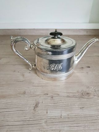James Deakin & Sons Epbm Ornate Victorian Silver Plated Teapot - 5413
