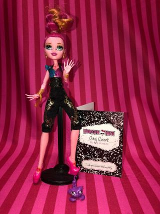 Monster High 13 Wishes Gigi Grant Doll 1st Wave Euc Doll,  Pet,