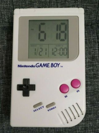 Official Nintendo Game Boy Digital Alarm Clock