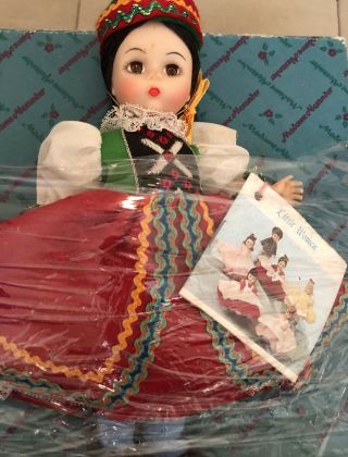 Vintage Madame Alexander 8 " Czechoslovakia International Doll,  Box 564