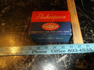 Old Shakespeare Fishing Reel Box - Model 1905 W/instructions