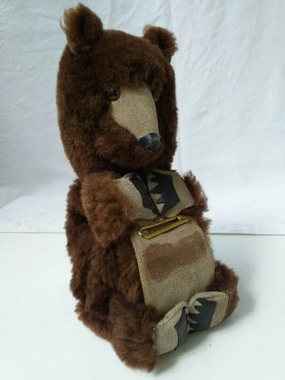 Vintage Antique Teddy Bear Moneybox Made In Hungary