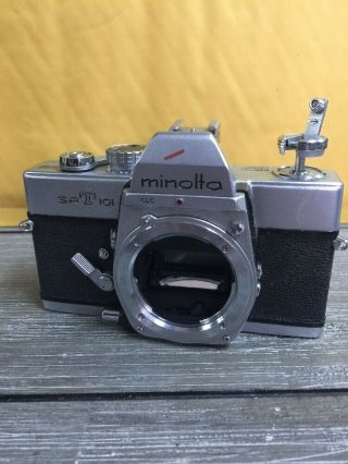 Antique “minolta” Srt - 101 Film Photography Camera - No Lens