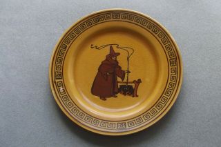 C1907 Witch And Cauldron Royal Doulton Series Ware Plate D2735