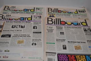 Set Of 4 Vintage 1994 & 1999 Billboard Magazines