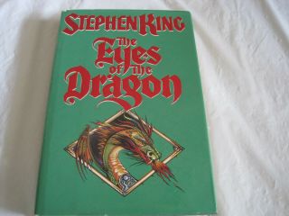 Vintage 1987 The Eyes Of The Dragon By Stephen King Hc W/dj 1st Ed Lbdff