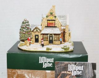 Lilliput Lane Illuminated House - All I Want For Christmas Santa