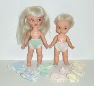 Vintage Small Nylon Panties (12) For 5 " - 6 " Dolls Heidi Jan Size Xlnt