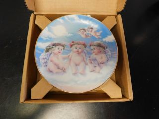 Dreamsicles " The Flying Lesson " Collectors Plate Dish Home Decor Angels