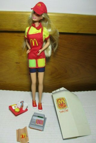 2001 Barbie Mcdonald 