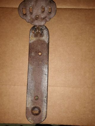 Vintage Cast Iron Key Shaped Door Knocker 8 x 3 Inch Heavy Weight Skelton Key 2