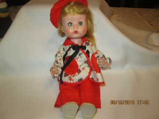 Vintage Arranbee / R&b Walker Doll With Clothes