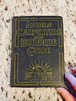 1951 Antique Woodwork Trade Book " Carpenter 