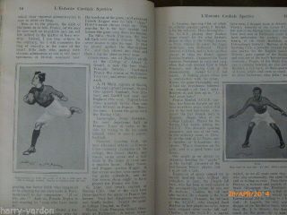 French International Rugby Union Old Antique Photo Article 1907 France v England 5